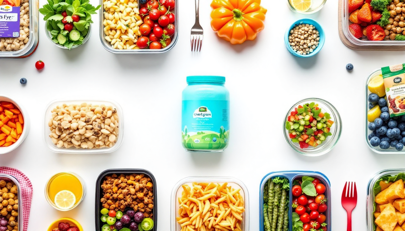 가격대별 다이어트 도시락 특징과 브랜드를 비교하여 보여주는 이미지