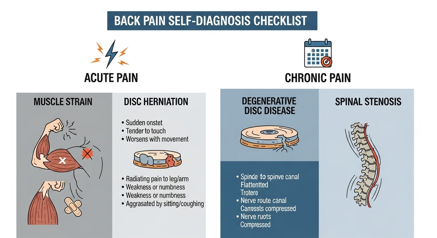 자가진단 체크리스트 infographic