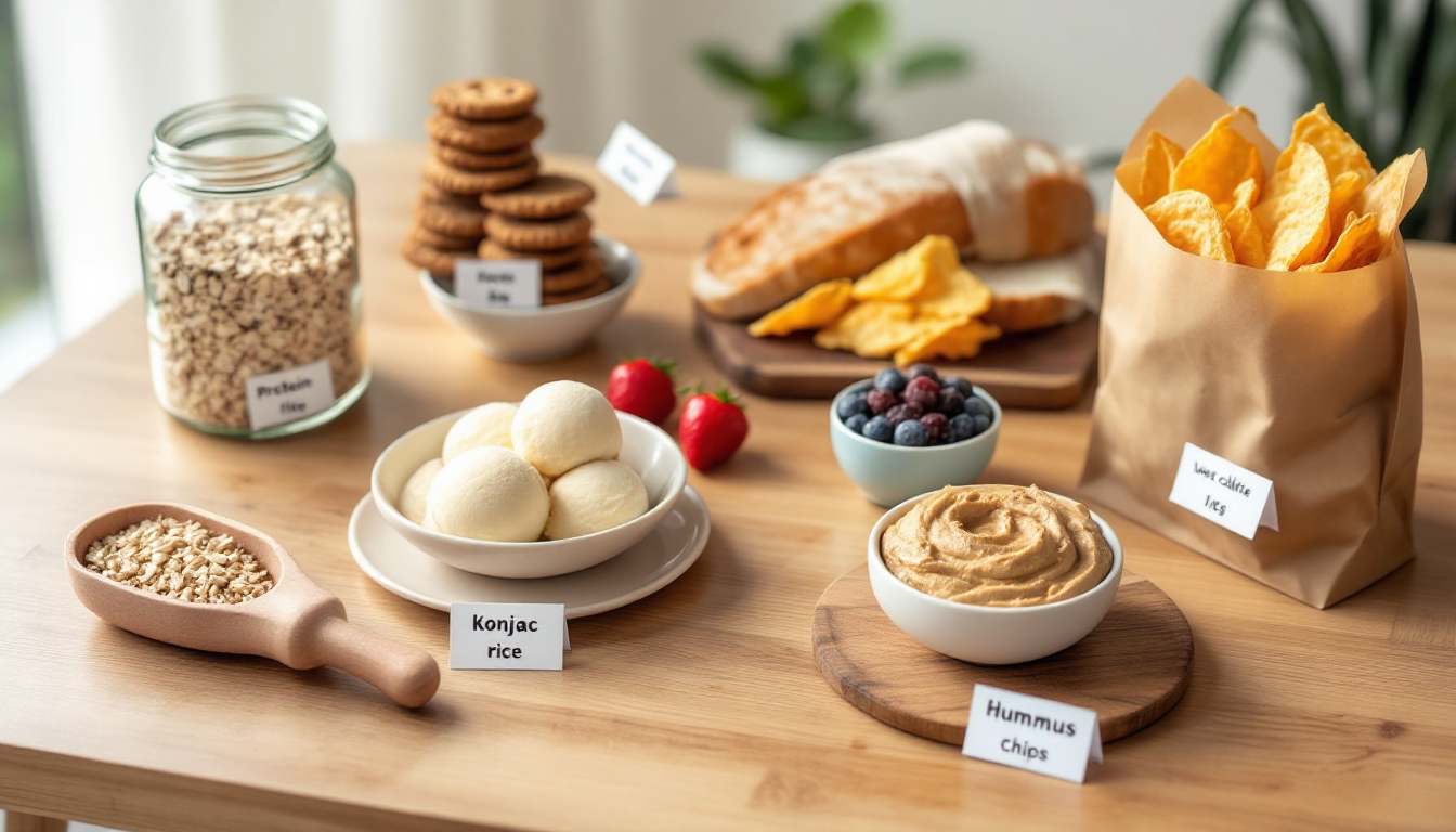 온라인몰에서 만나는 최신 트렌드 다이어트 간식 8종