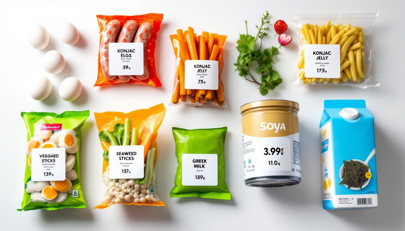 편의점에서 쉽게 만나는 저칼로리 간식 7종